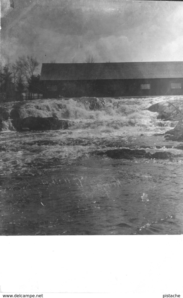 B&W - RPPC - To Identify Real Photo Véritable - (?) Kingsey Falls Danville Area - Simple Back VG Condition - 2 Scans - To Identify