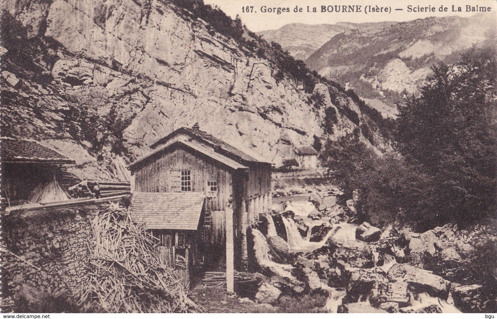 Gorges De La Bourne (38) - Scierie De La Balme - Autres & Non Classés