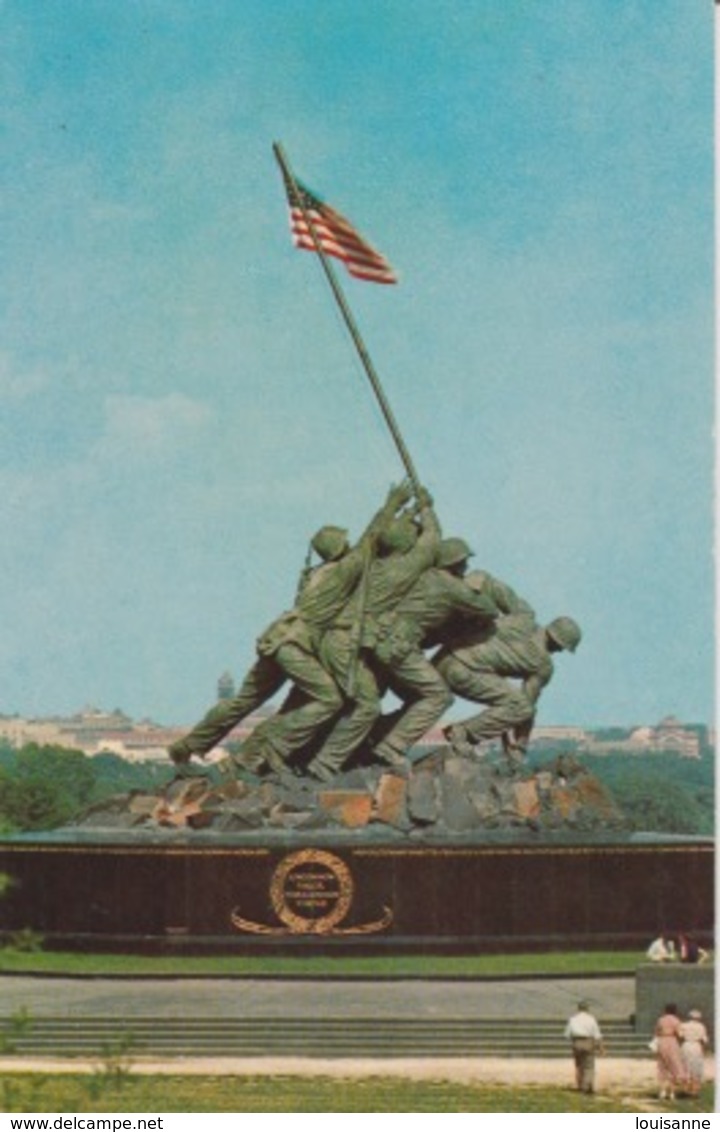 19 / 4 / 446  - US. MARINE  CORPS.  WAR  MEMORIAL  - ARLINGTON ( VA)  - C P S M - Arlington