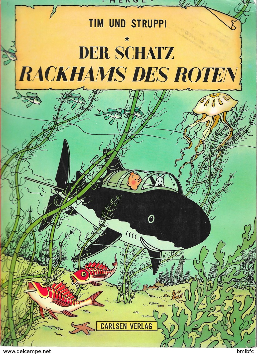 Hergé - TIM UND STRUPPI - DER SCHATZ RACKHAMS DES ROTEN - Autres & Non Classés