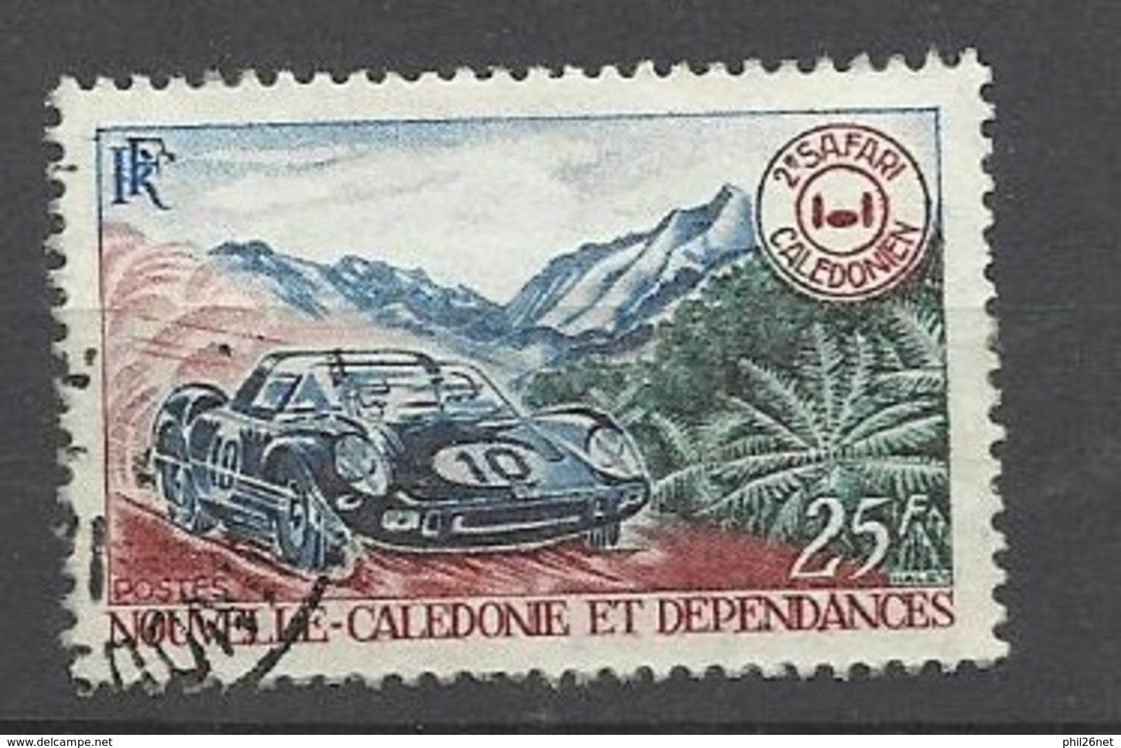 Nouvelle Calédonie N° 355   Safari Automobile Calédonien   Oblitéré  B/TB       - Used Stamps