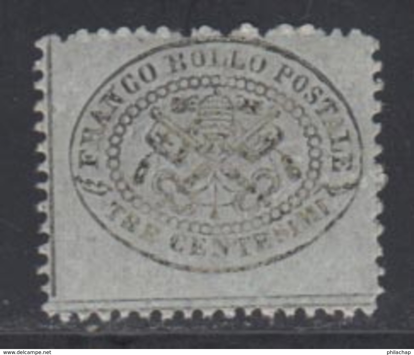 Etats Pontificaux 1868 Yvert 20 ** TB - Stato Pontificio