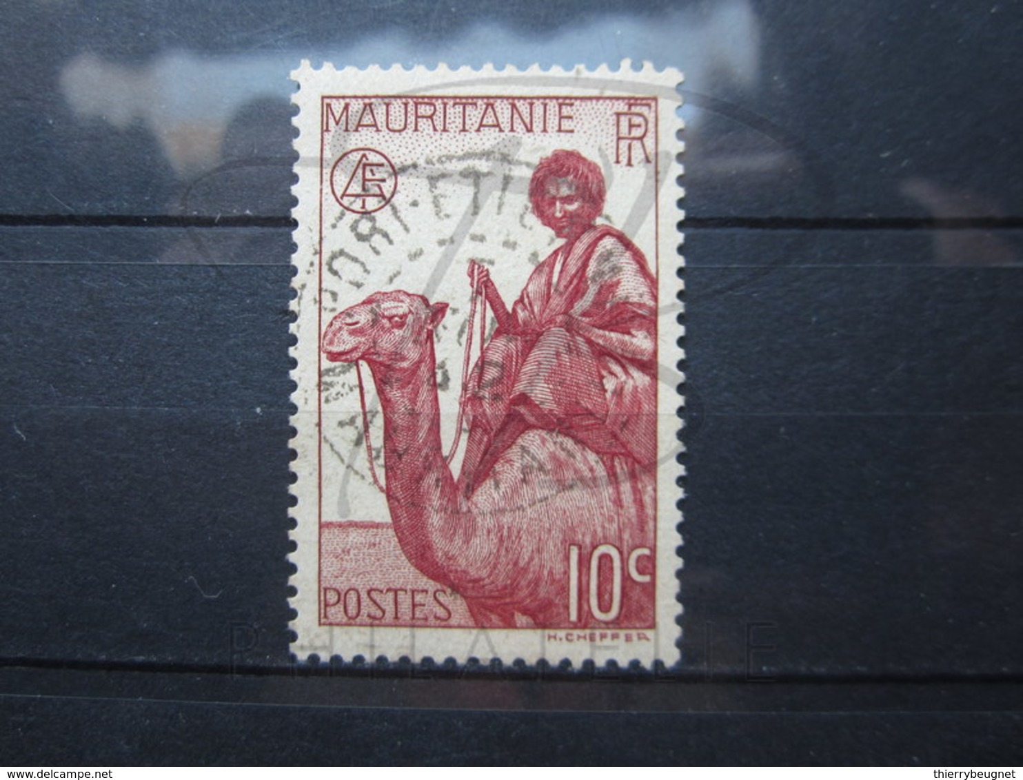 VEND BEAU TIMBRE DE MAURITANIE N° 77 , OBLITERATION " PORT-ETIENNE " !!! - Used Stamps