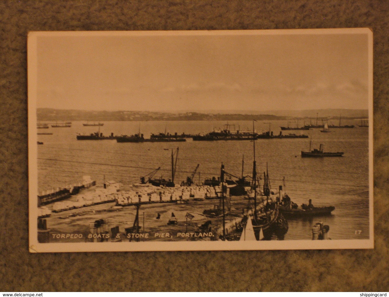 TORPEDO BOATS AND STAVE PIER, PORTLAND - Warships