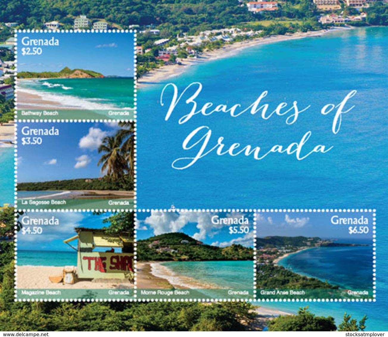 Grenada 2019  Beach Of Grenada I201901 - Grenada (1974-...)
