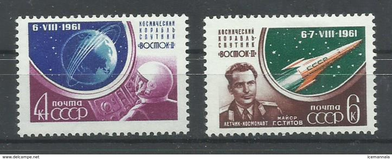 RUSIA YVERT 2452/53      MNH  ** - Nuevos