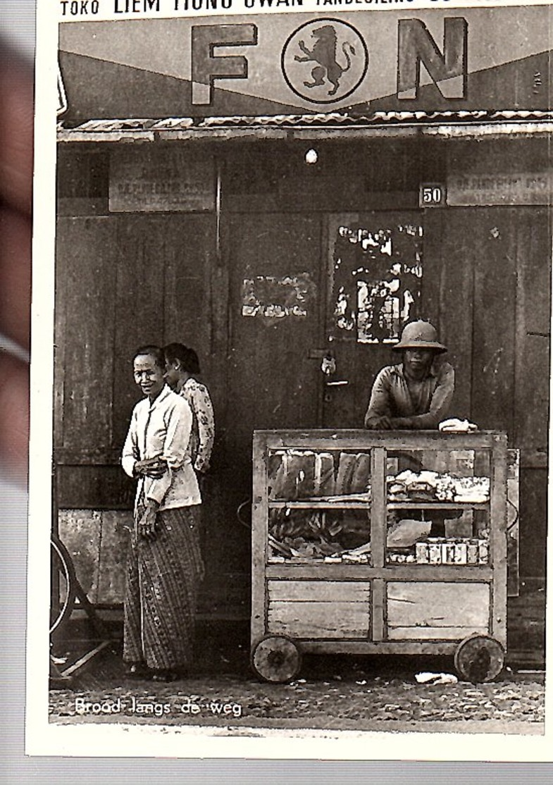 Netherlands Indies PHOTO Toko Liem Tiong Gwan Pandegiling 50 ± 1920  (NI-17-40) - Indonesië