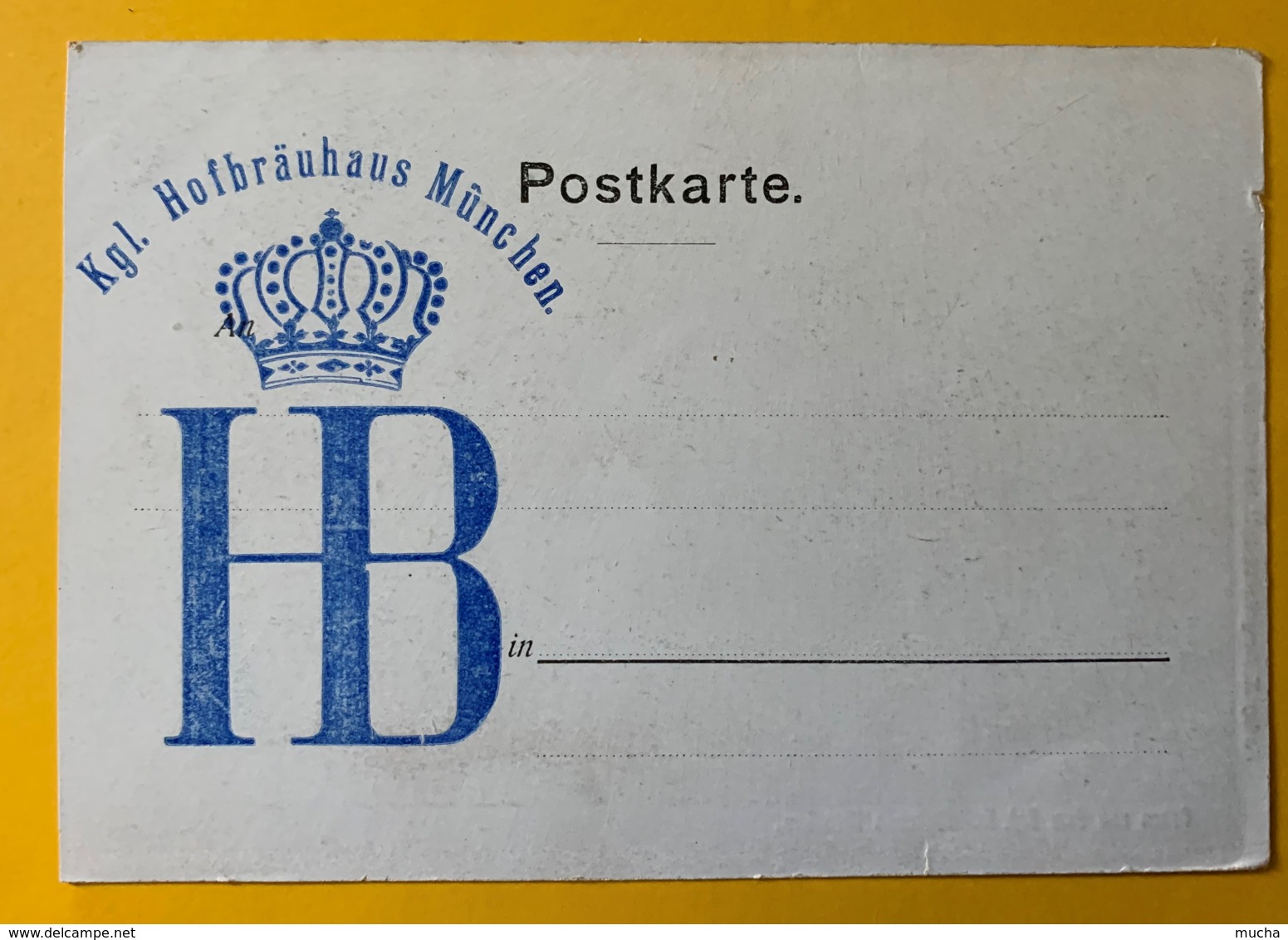 8569 - Gruss Auf Dem Kgl Hofbräuhause München - Muenchen