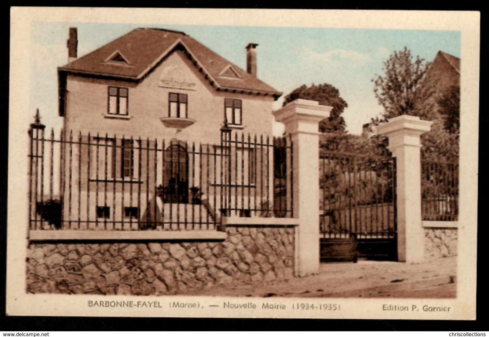 51 - BARBONNE-FAYEL (Marne) - Nouvelle Mairie (1934-1935) - Other & Unclassified