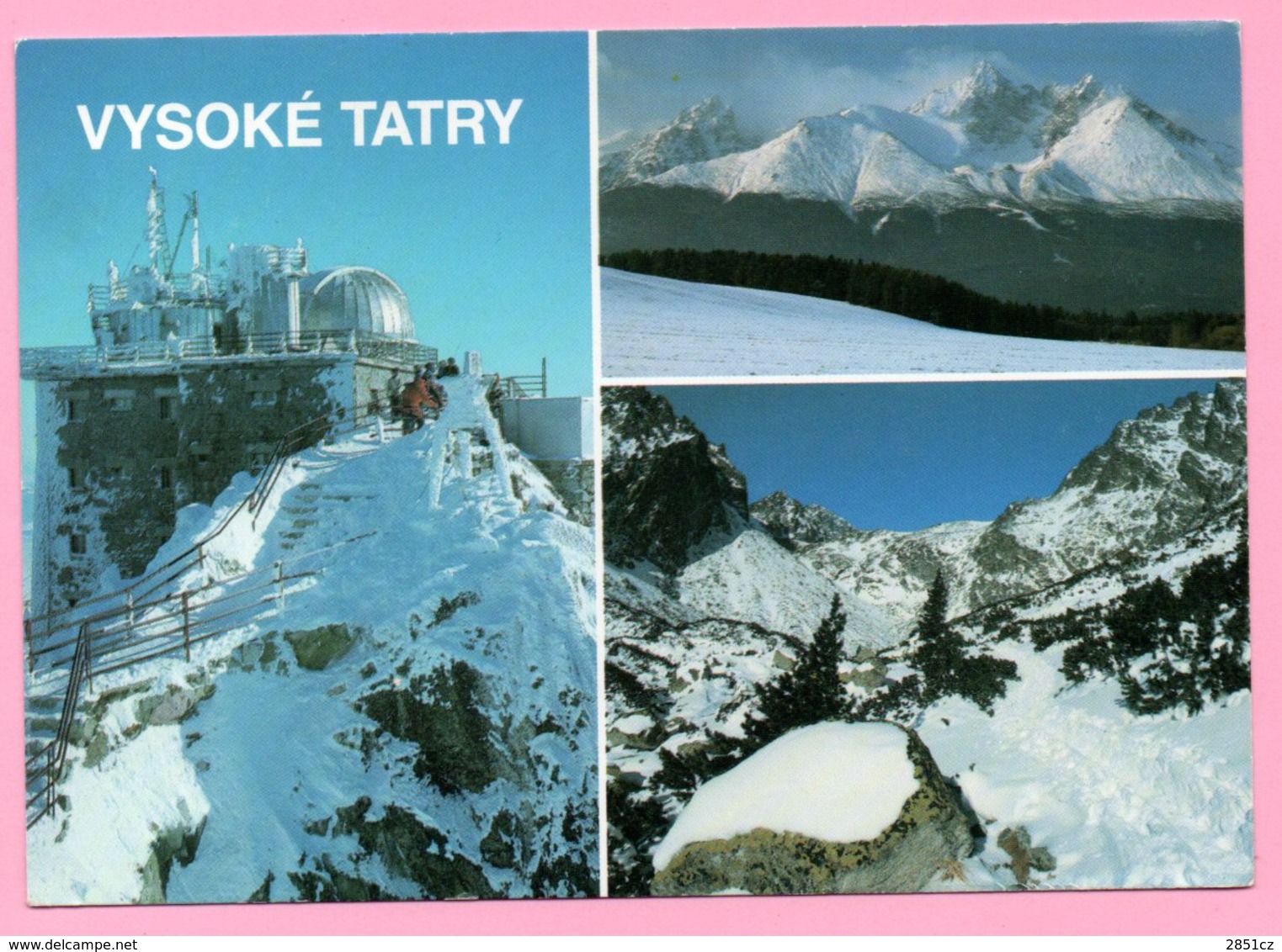 Postcard - Vysoke Tatry - The High Tatras, 1993., Czechoslovakia - Other & Unclassified