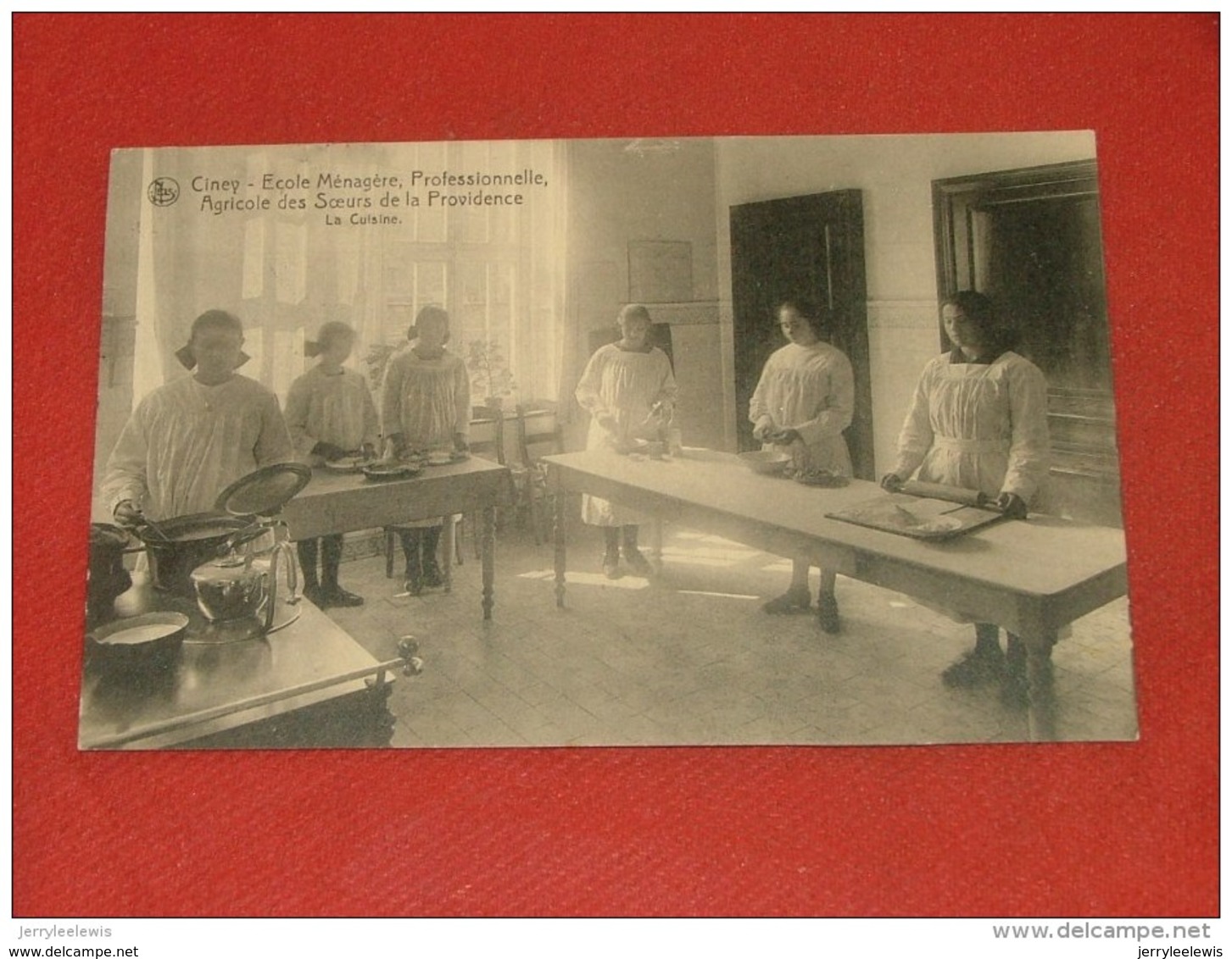 CINEY - Ecole Ménagère, Professionnelle, Agricole Des Soeurs De La Providence - 1935 - - Ciney