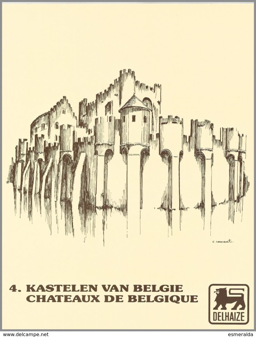 Coll.Delhaize, Châteaux De Belgique. 3 Gravures: Rixensart, Turnhout, Westerloo - Histoire