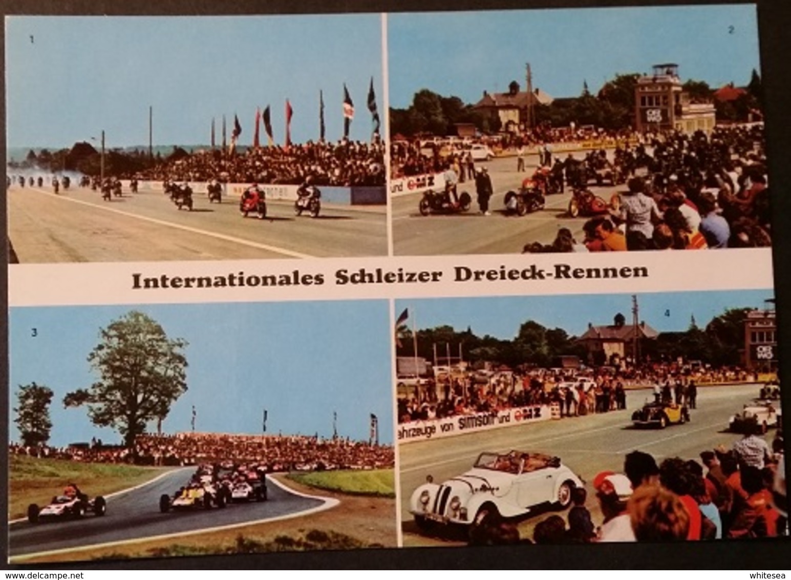 Ak DDR - Schleiz - Schleizer Dreieck - Motorsport - Schleiz