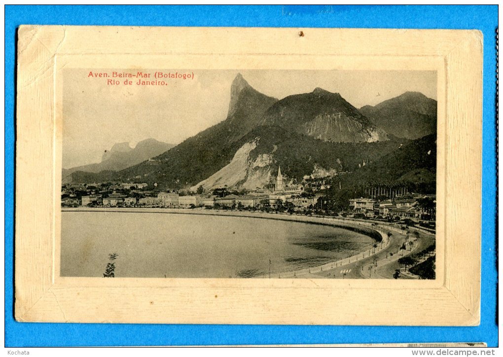 GG366, Aven, Beira-Mar, Botafogo, Rio De Janeiro, Circulée Timbre Décollé - Rio De Janeiro