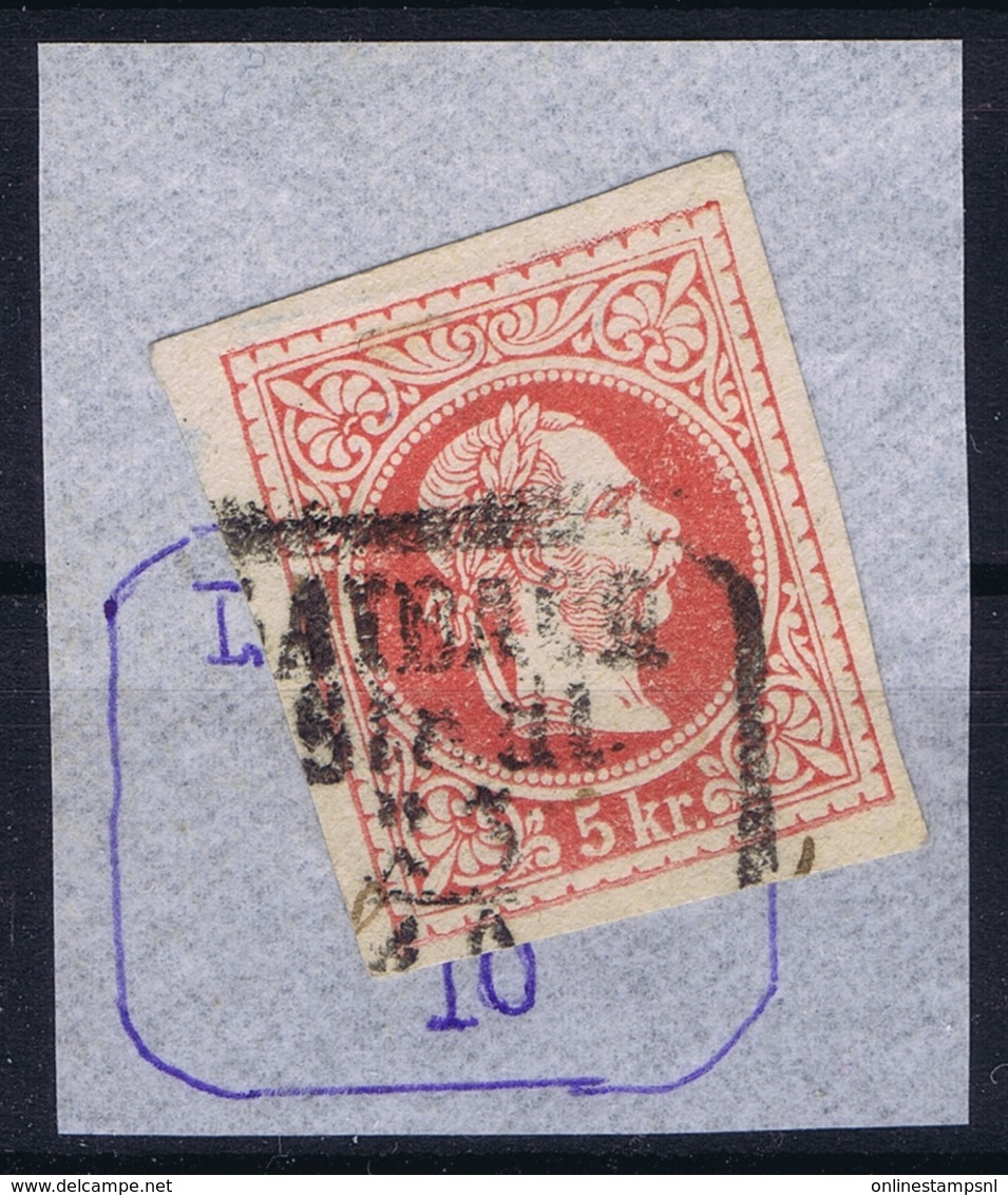 Austria: Mi 37 Cancel Laibach Lubjana Slovenien - Used Stamps