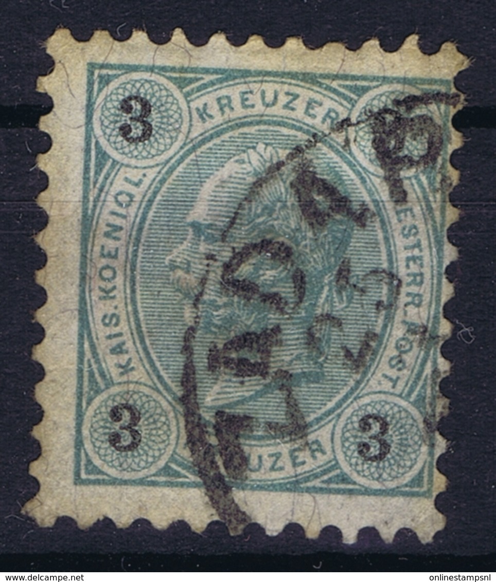 Austria: Mi 52 Cancel Zara Zadar Kroatien - Used Stamps