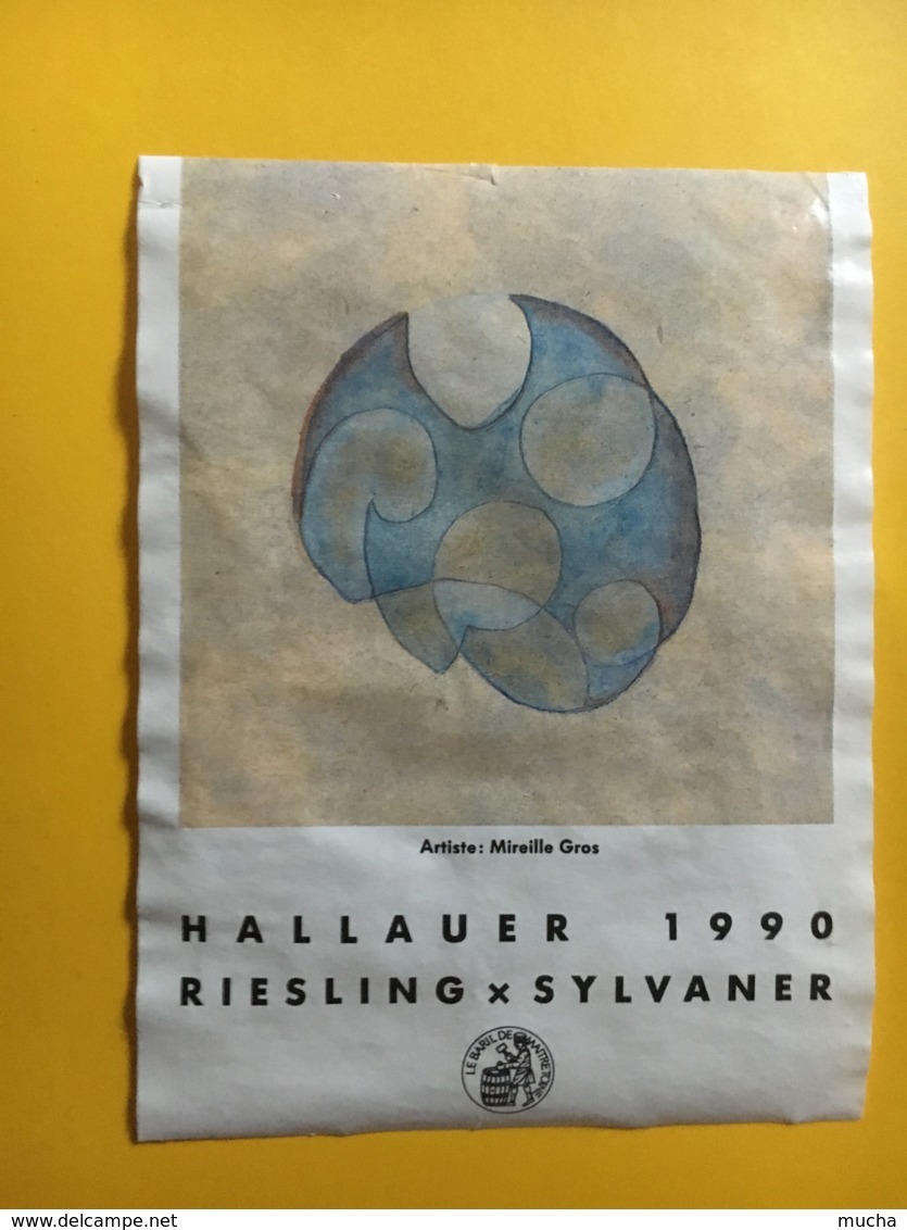 9073 - Hallauer Riesling X Sylvaner 1990 Suisse  Artiste : Mireille Gros - Art