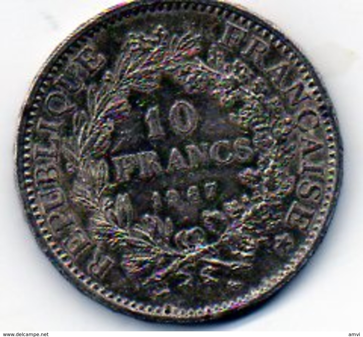 Sam - Piéce , Monnaie , France , 10 Francs HERCULE , 1967, Argent , Silver - Autres & Non Classés