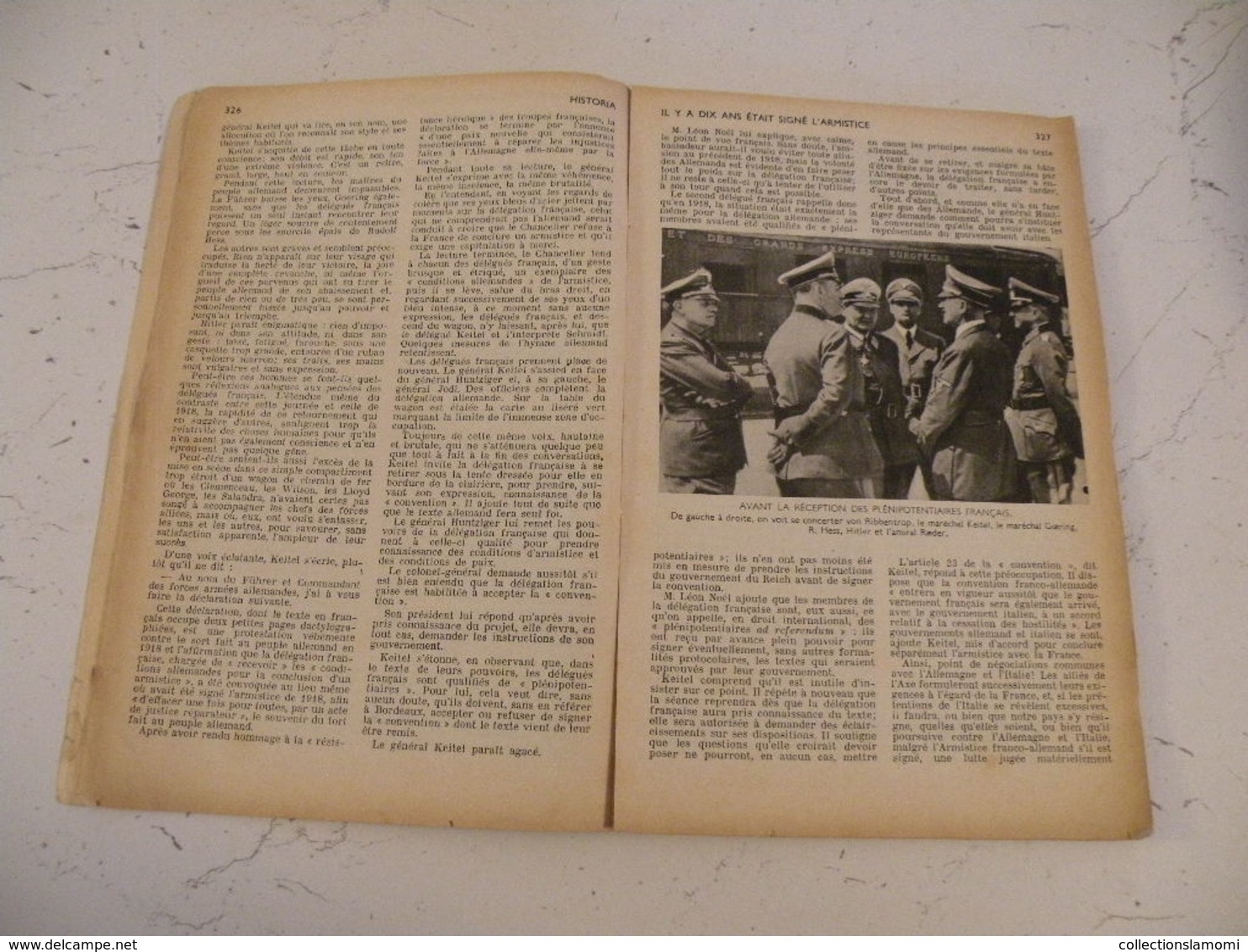 Historia N°42 1950. Wagon De L'Armistice. Bédoyère. Teuf Teuf 1900. Le 9 Thermidor & Autres Histoire - Histoire