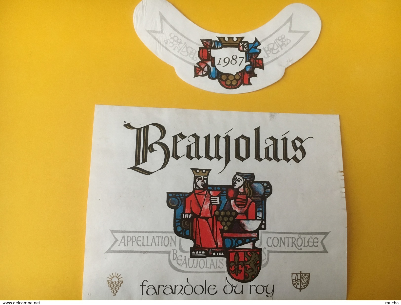 5327 - Beaujolais 1987 Farandole Du Roy - Beaujolais