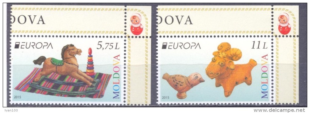 2015. Moldova, Europa 2015, Set, Mint/** - Moldavie