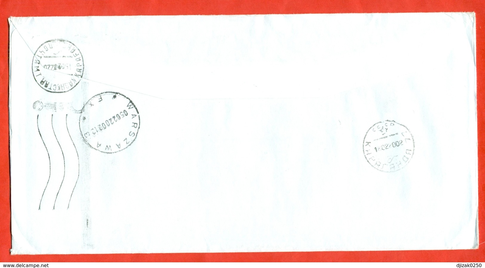 France 2002. Envelope Past Mail With A Souvenir Card.Airmail. - Munten