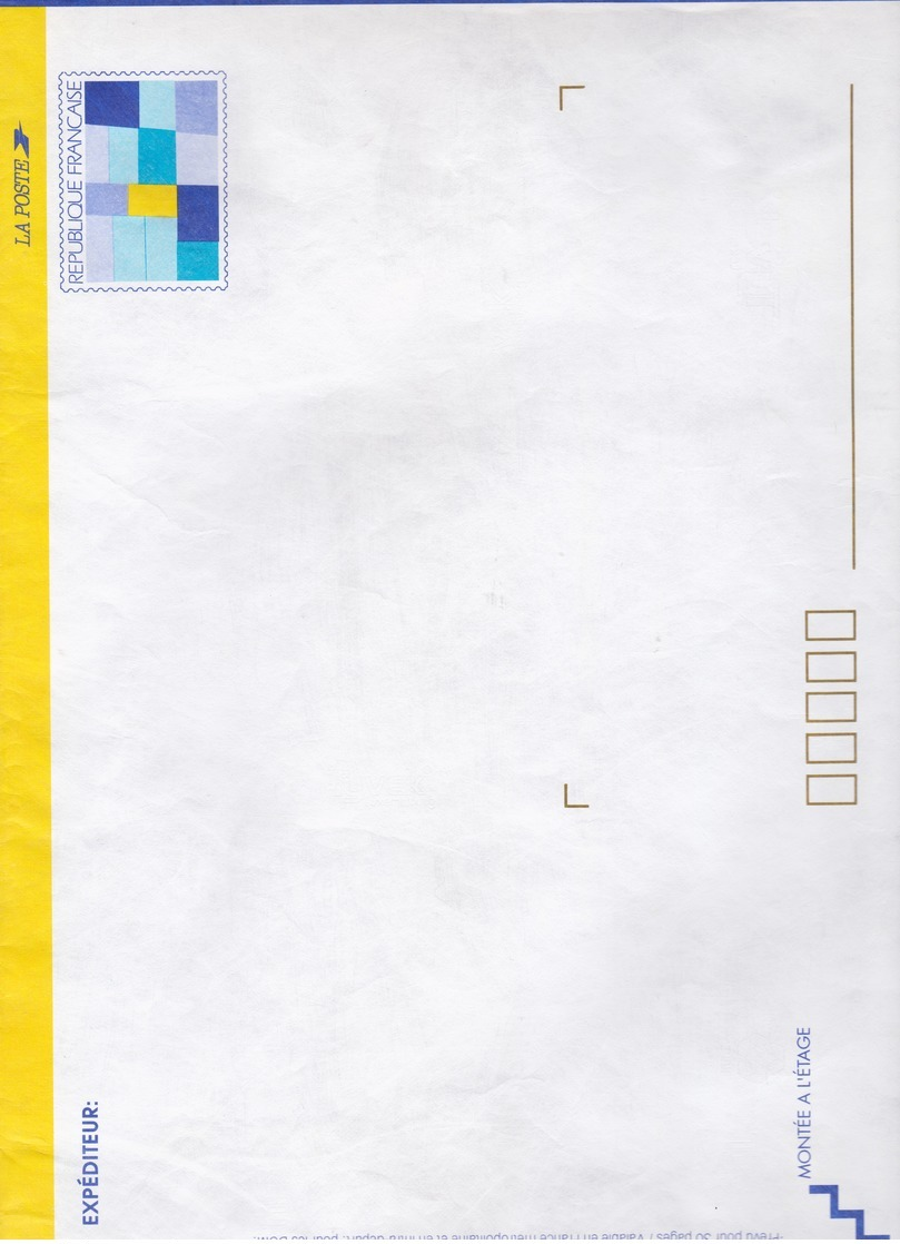 FRANCE 1 Entier Postal Enveloppe DISTINGO N°YT 2006-E - 1995 - Grand Format - PAP:  Varia (1995-...)