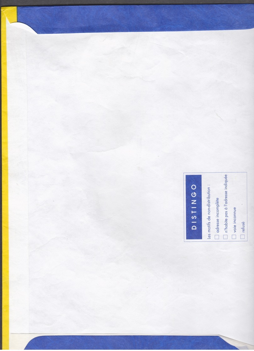 FRANCE 1 Entier Postal Enveloppe DISTINGO N°YT 2006-E - 1995 - Grand Format - PAP:  Varia (1995-...)