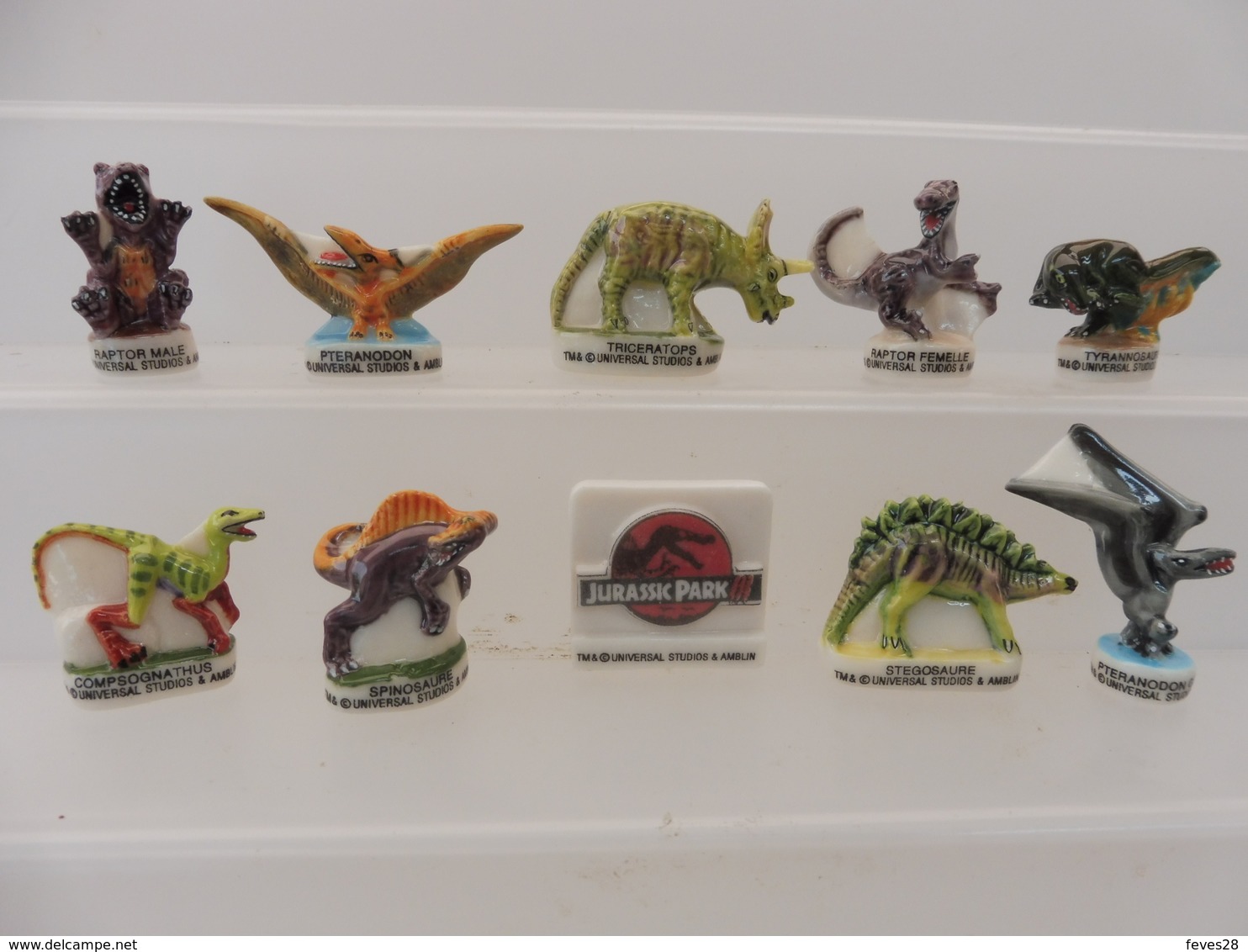 FEVE - FEVES EN SERIE - 2002 - JURASSIC PARK 3 I - Strips