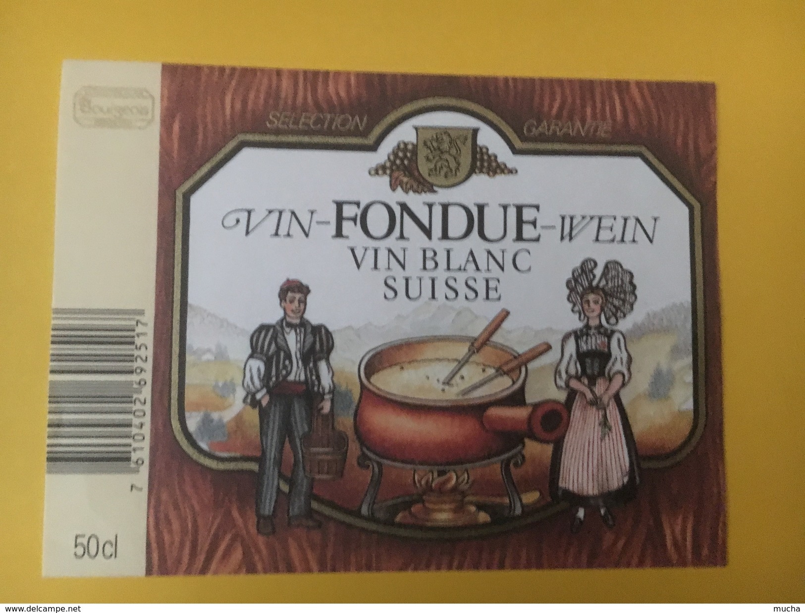 4613 -  Fondue Vin Blanc Suisse - Fonduta