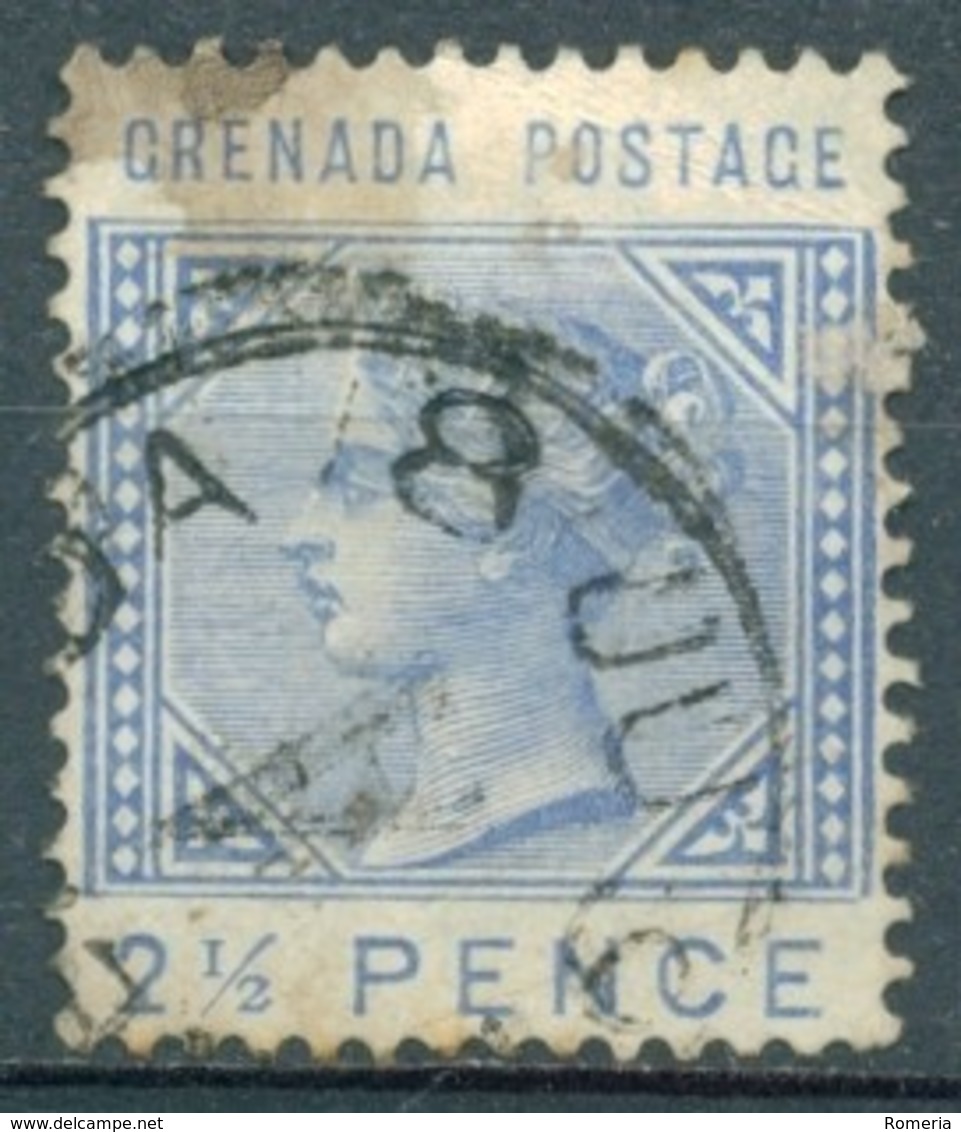 Grenade - 1883 - Yt 15 - Victoria - Oblitéré - Grenade (...-1974)