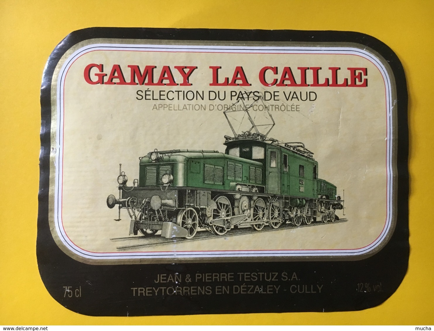 9192 - Locomotive Crocodile Gamay La Caille Suisse - Treni