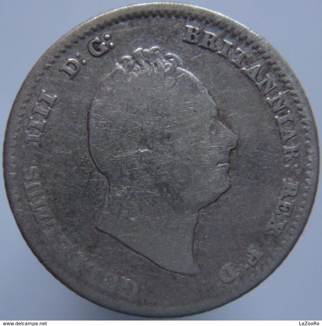 Great Britain 4 Pence 1836 F - Silver - G. 4 Pence/ Groat