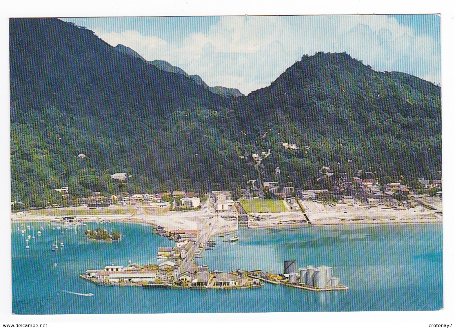 Seychelles N°33 Victoria Vue D'avion Photo Eden LTD Box 326 Mahe - Seychelles