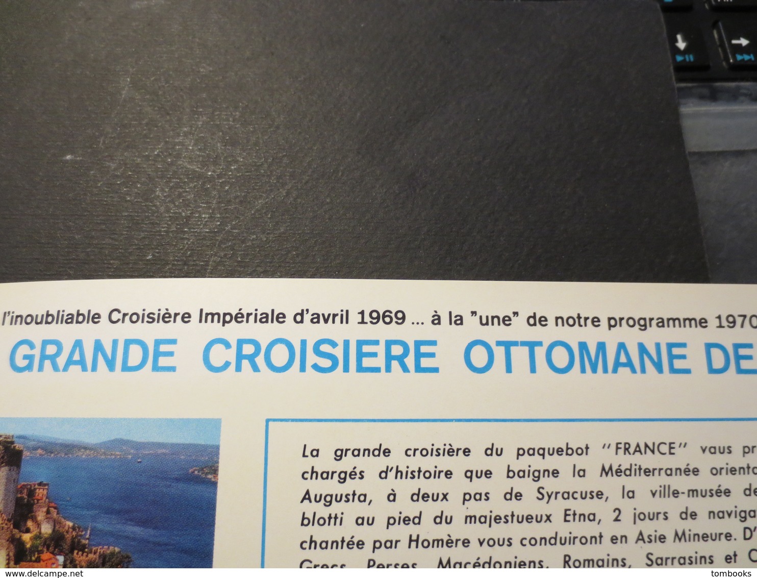 Paquebot " France " Cie Générale Transatlantique Plaquette Dépliante De Croisière Transat - 1969 - 1970 - Autres & Non Classés