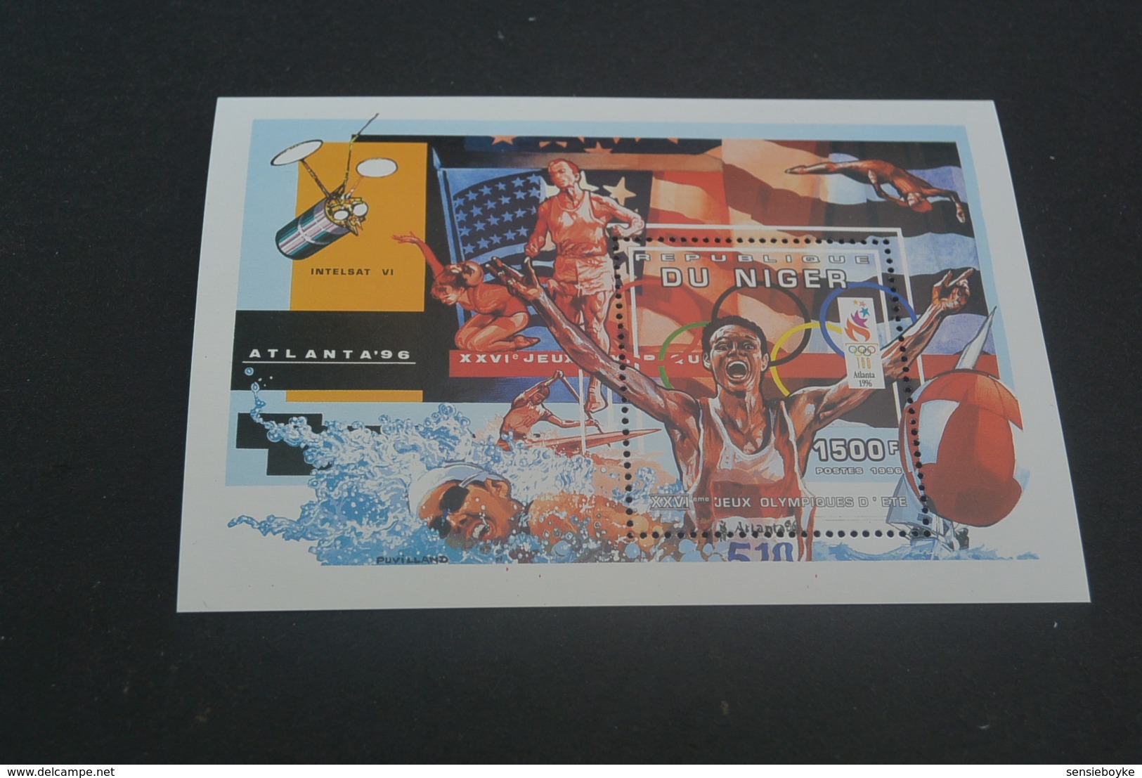 K20429 -Bloc MNH Niger - 1996 - MI. BL.91 - Olympics Atlanta - Estate 1996: Atlanta