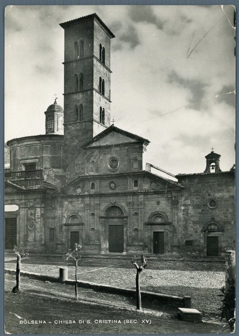 °°° Cartolina N. 58 Bolsena Chiesa Di S. Cristina Viaggiata °°° - Viterbo