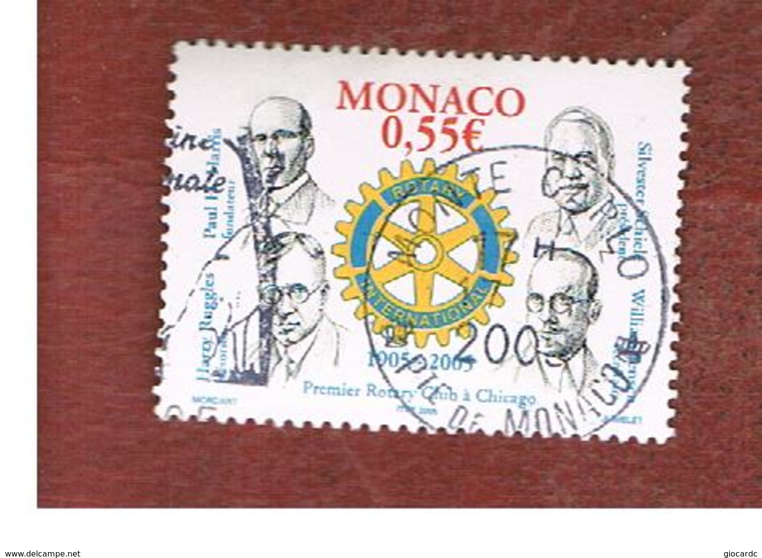 MONACO   -  MI 2736  - 2005  ROTARY INT.   -   USED - Oblitérés