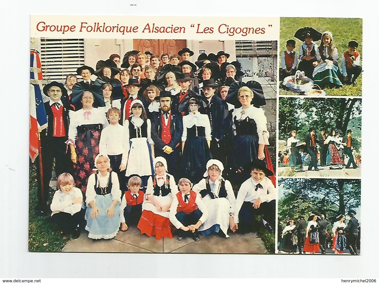 71 Macon Groupe Folklorique Alsacien Les Cigognes - Macon