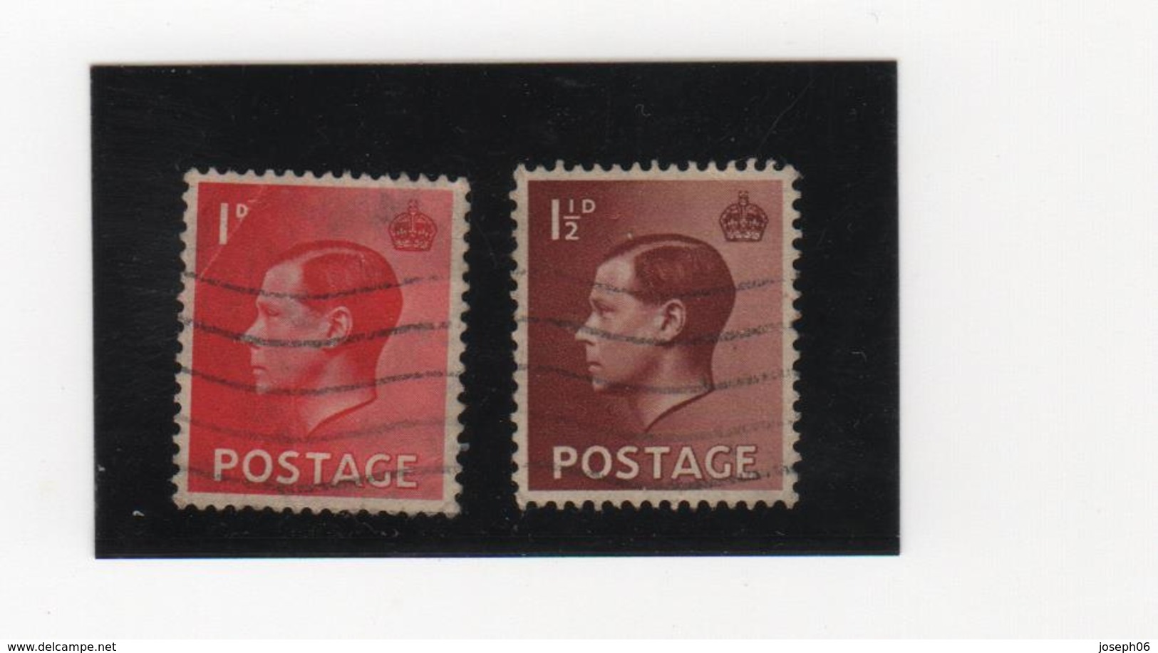 GRANDE-BRETAGNE     1936  Y.T. N° 206  207  Oblitéré - Used Stamps