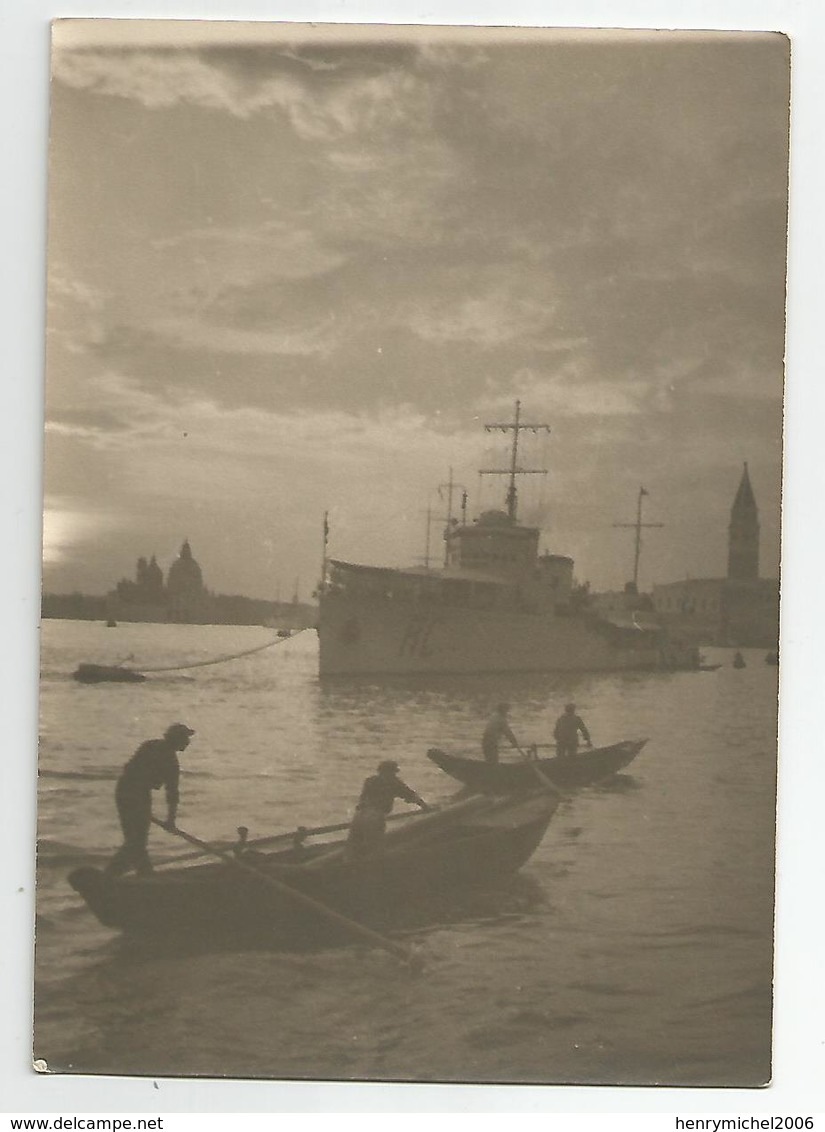 Italie Italia Italy Venise Bateau Rc Carte Photo Format Cpm - Other & Unclassified