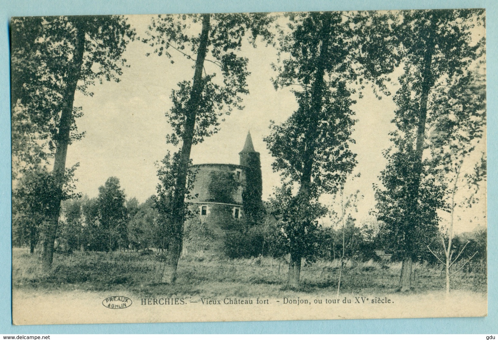 Herchies  - Donjon Du Vieux Chateau - Neuve - TB - Jurbise