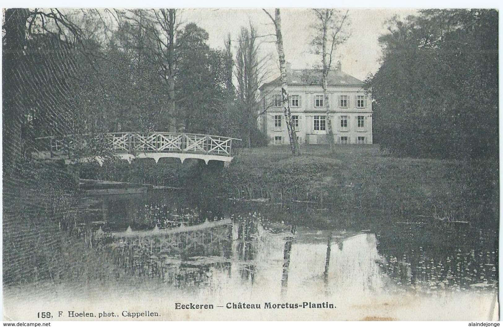 Ekeren - Eeckeren - Château Moretus-Plantin - 158 F. Hoelen Phot. - Antwerpen