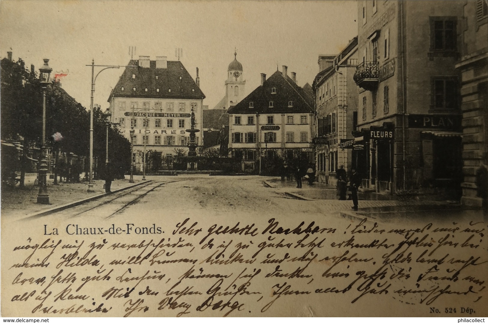 Suisse (NE) LA Chaux De Fonds // 1903 - La Chaux-de-Fonds