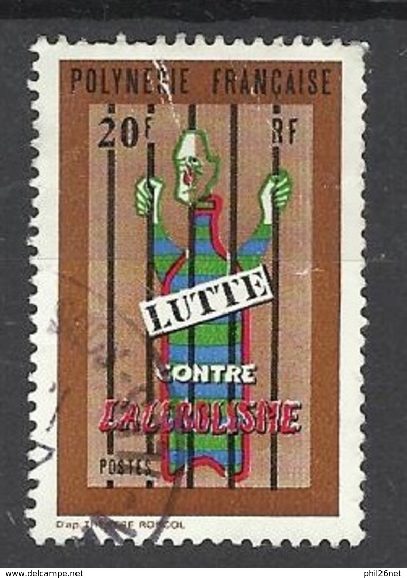 Polynésie  Poste N°   92   Lutte Contre L'alcoolisme Oblitéré B/TB  ..    - Used Stamps