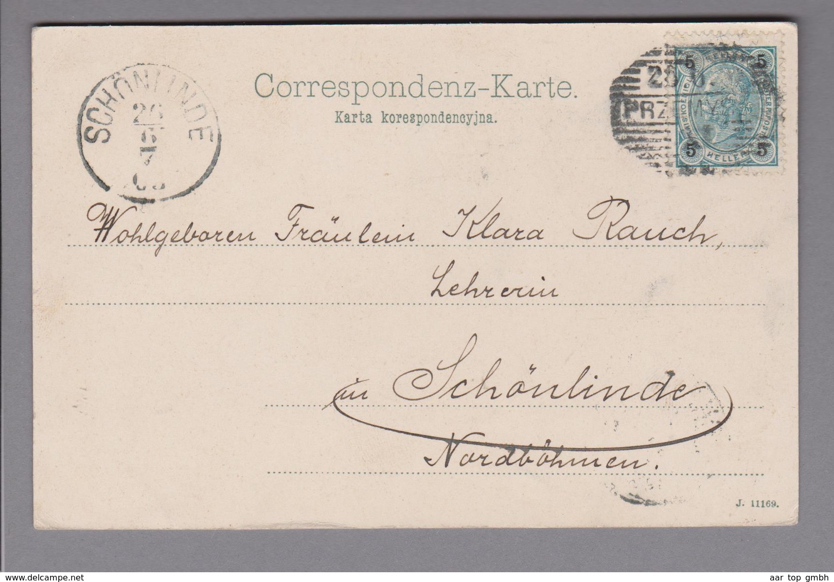 AK Polen Przemysl 1903-06-25 Farbfoto # 1805 H.Hutter - Pologne