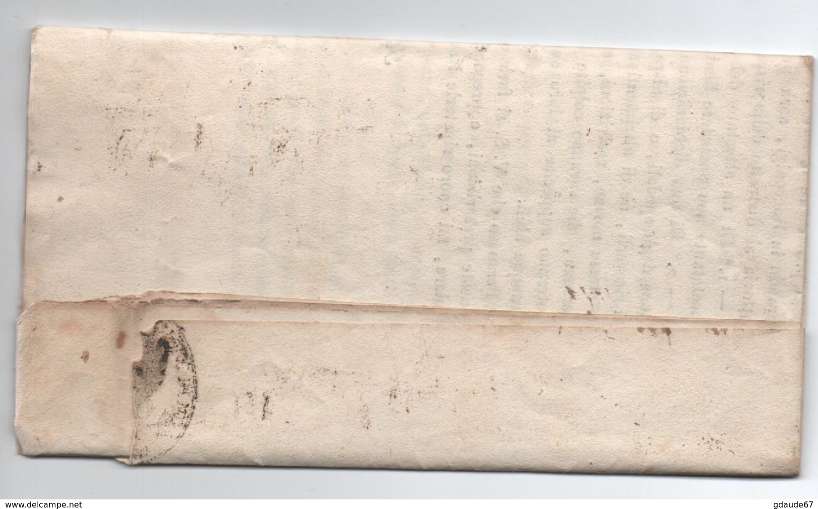 1829 - LETTRE De NICE Avec FRANCHISE "R. POSTE / DIVISIONE DI NIZZA" - COMTE DE NICE - 1801-1848: Precursors XIX