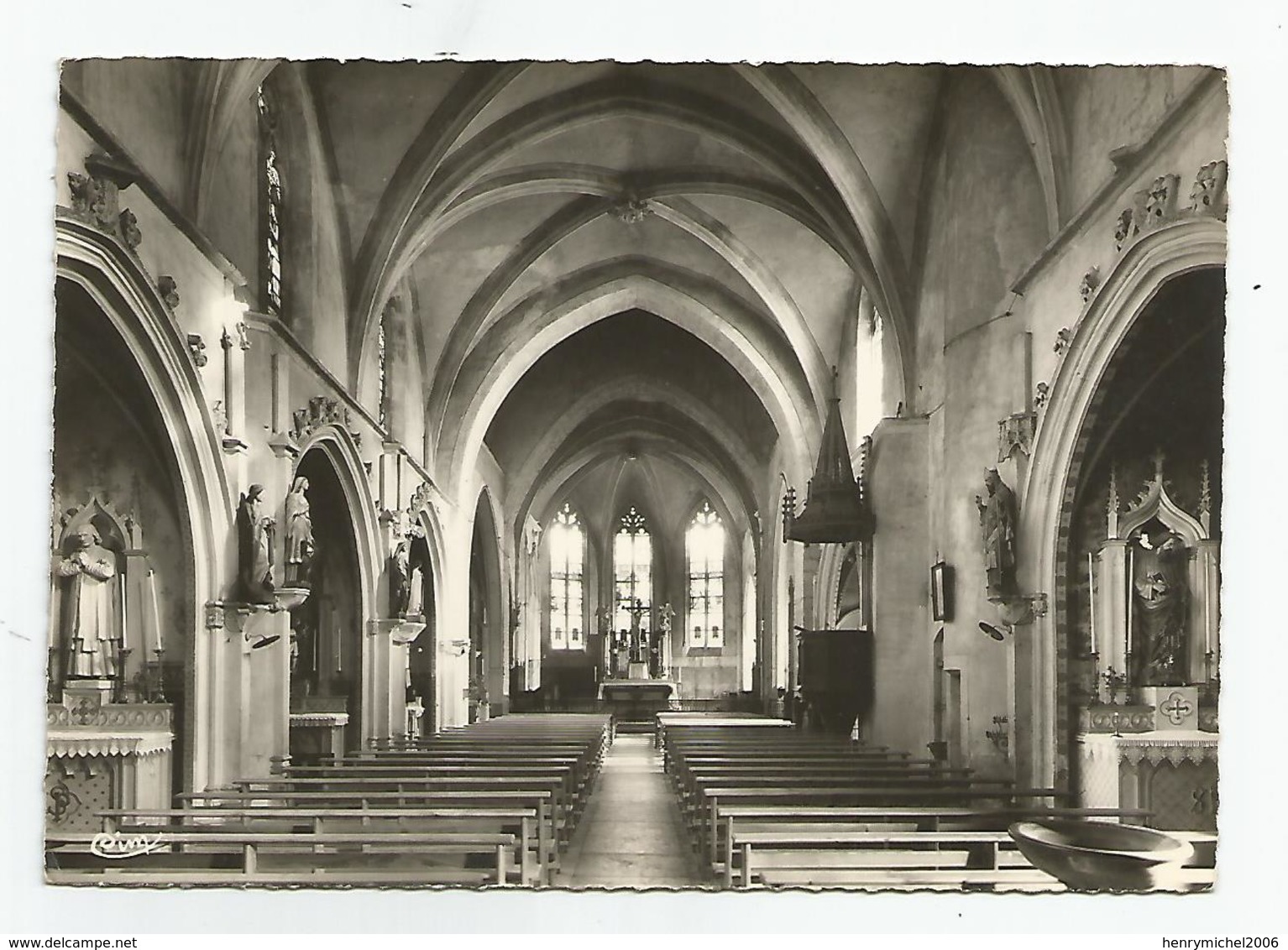 01 Ain Chatillon Sur Chalaronne Intérieur De L'église - Châtillon-sur-Chalaronne