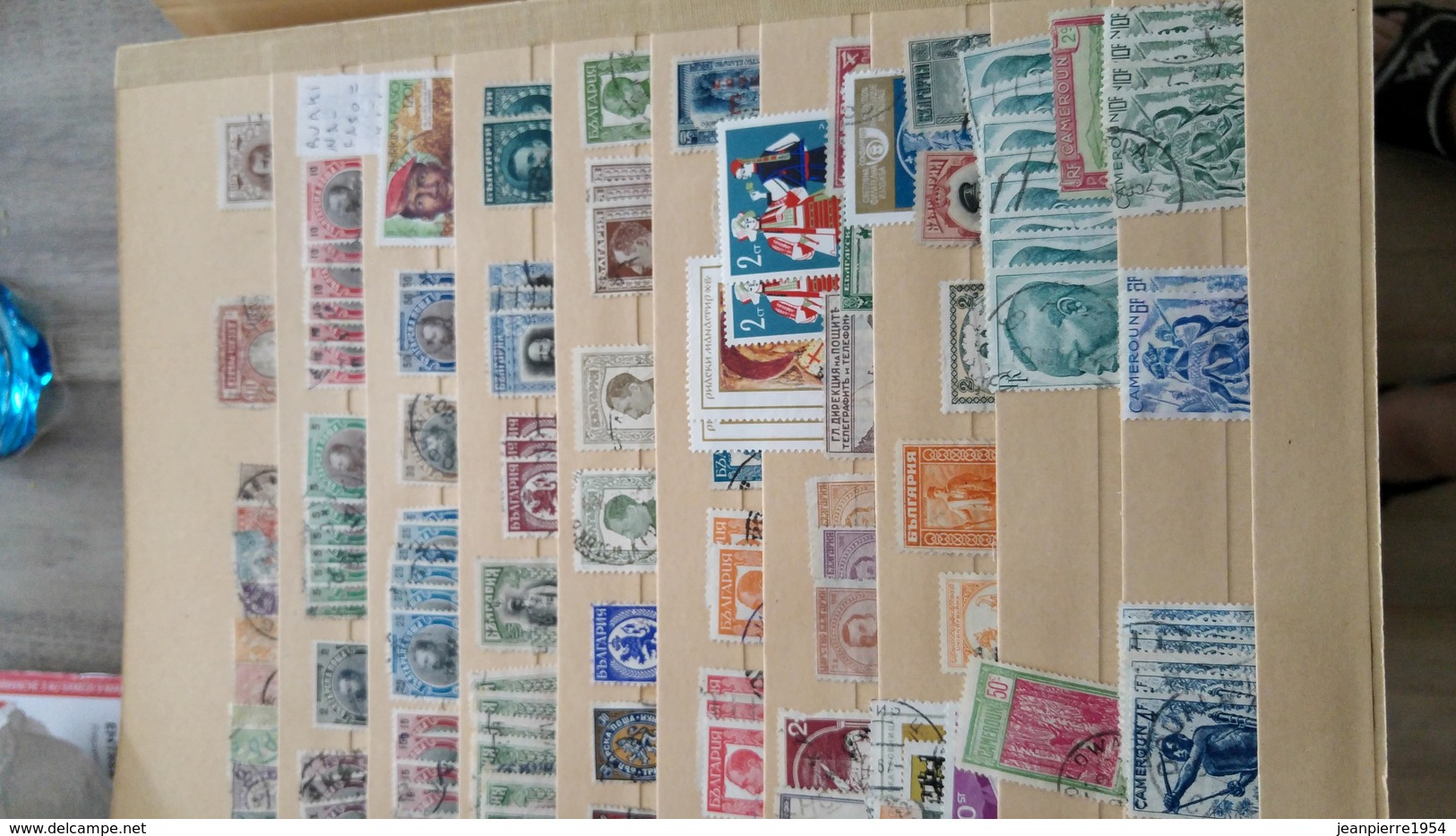 Anciens Timbres Du Monde - Collections (with Albums)