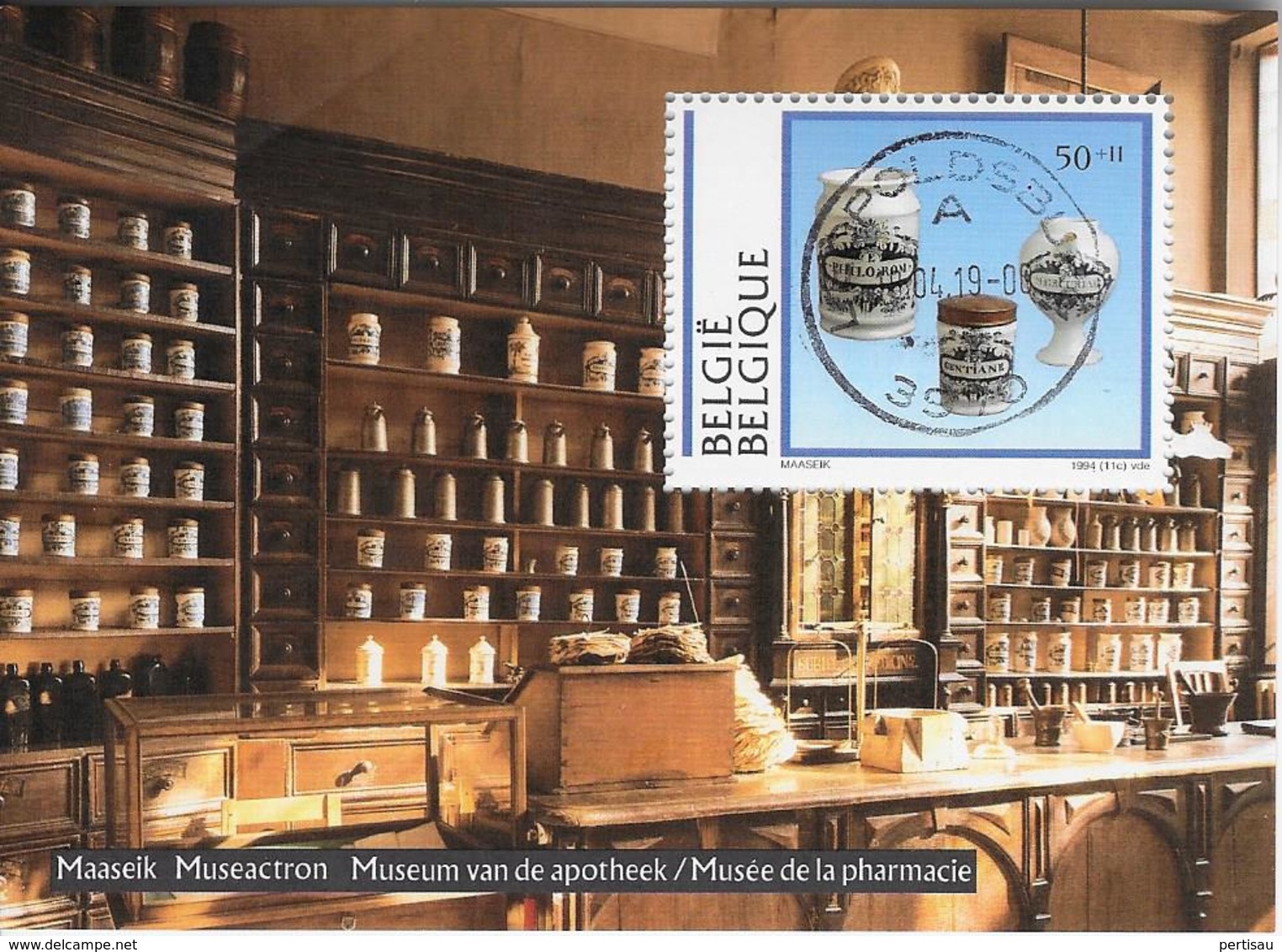 Museum Pharmacie Maaseik - Oblitérés